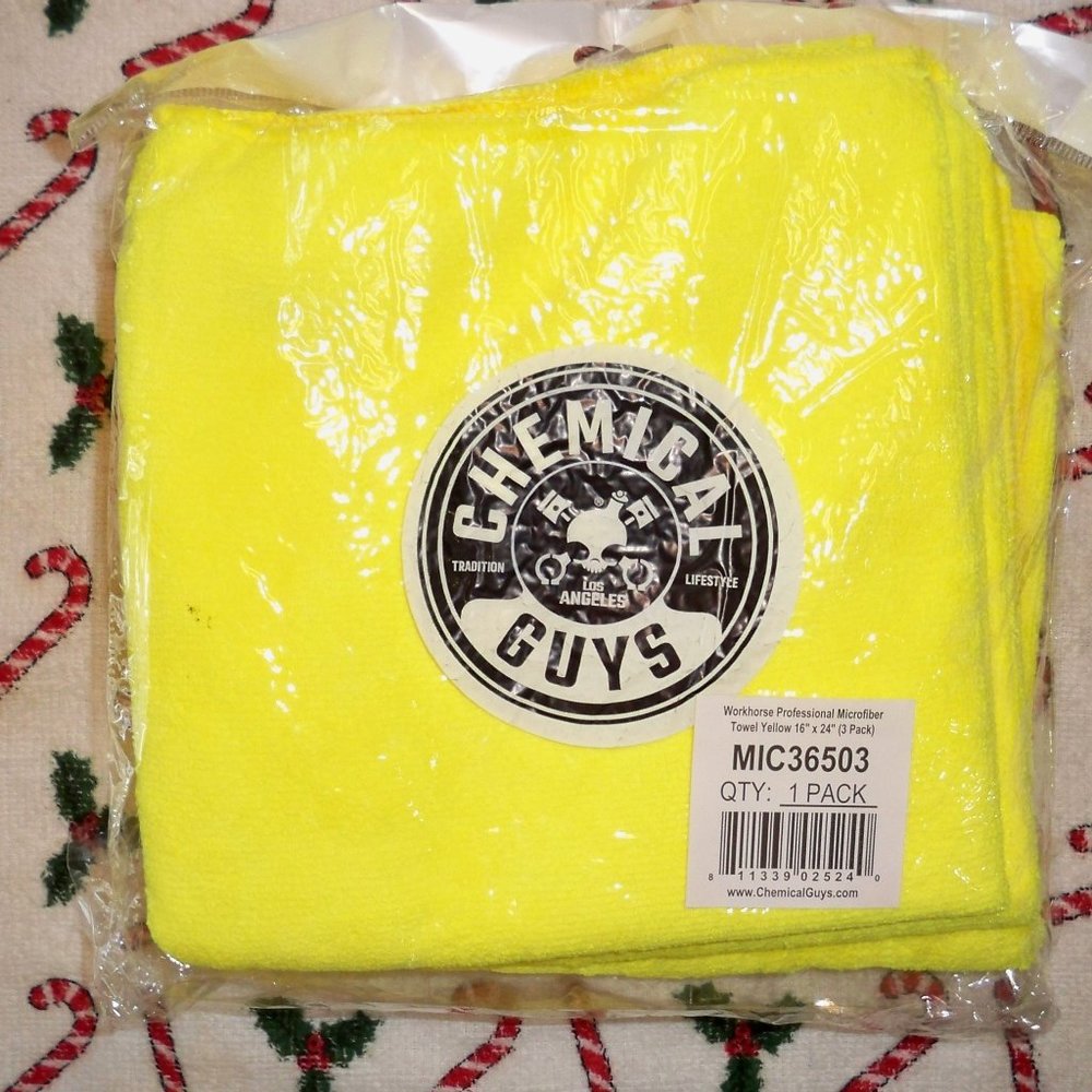 chemical guys microfiber towels